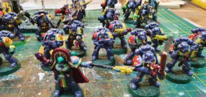 Space Wolves 2nd edition Car Metalic Blue